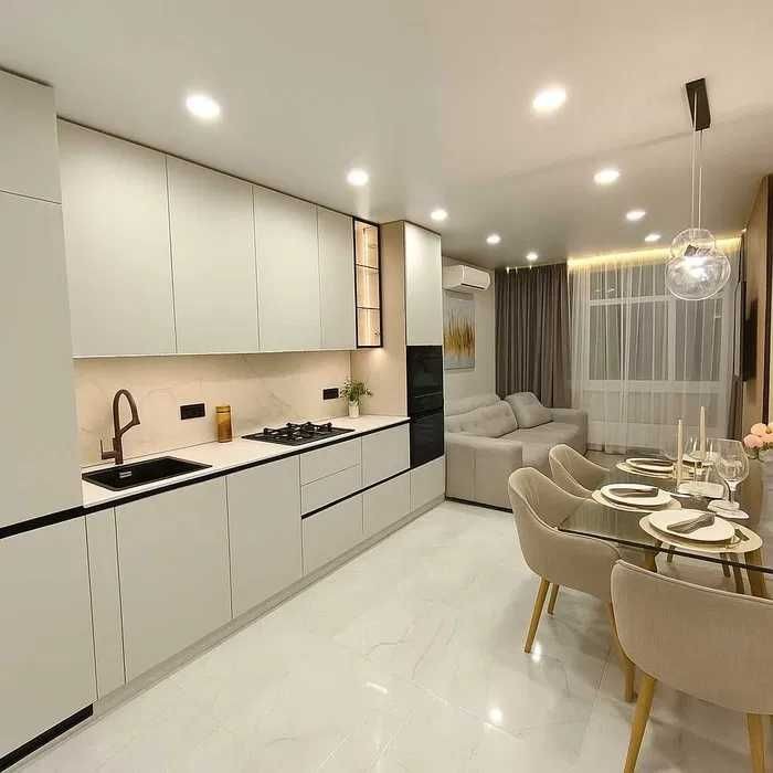 Продаж 3-кім. квартири з шикарним ремонтом, центр, інд. газ. опалення - фото 1