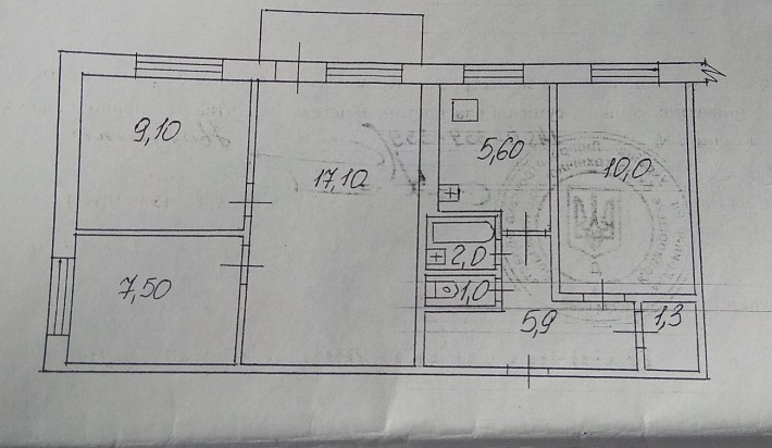 Продам 4-х комнатная квартира - фото 1