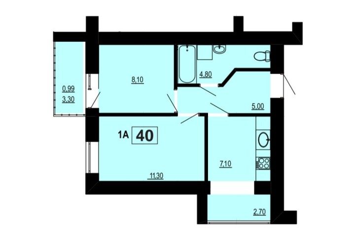 2к смарт-квартира - фото 1