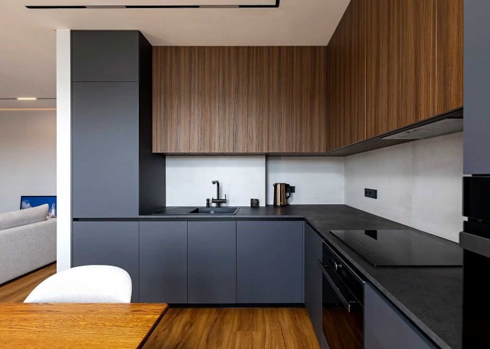 Стильна 2кім + кухня вітальня в центрі міста з стильним ремонтом - фото 1