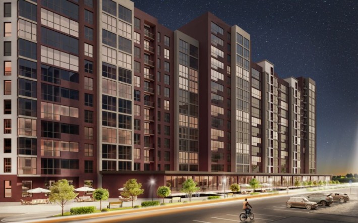 Вигідна 1-кімн квартира в центрі | 40,4 м² | ЖК Княгинин | Паркін - фото 1