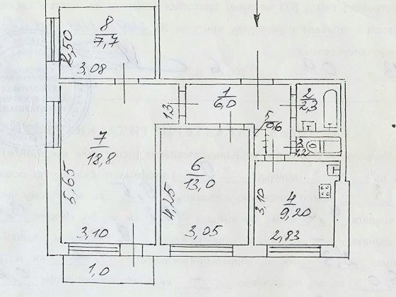 Продаж 3к на Співдружності (Ясень) Кривой Рог