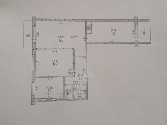 Продам 3х кімнатна квартира Дорошенко Кривий Ріг