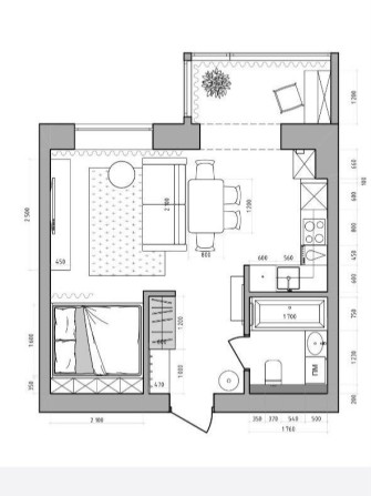 Продається 1 кім.квартира - фото 1