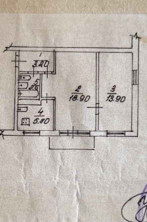 Продається на кольце Косіора 2 кімнатна квартира . - фото 1