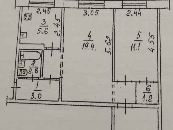 Продам 3-х кімнатну квартиру на 1-му поверсі вул.Васякіна Кривий Ріг