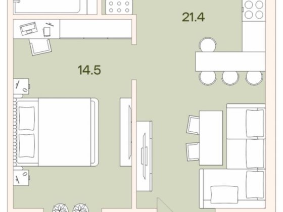 Продам 1кімнатну  квартиру жк Ренесанс Луцк