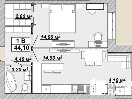 1 кім квартира в центральній частині міста Івано-Франківськ