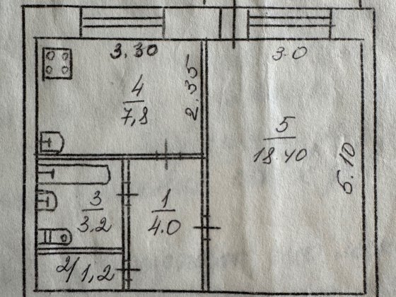 Продам чешку  1 кімнатну квартиру Даманский Кривой Рог