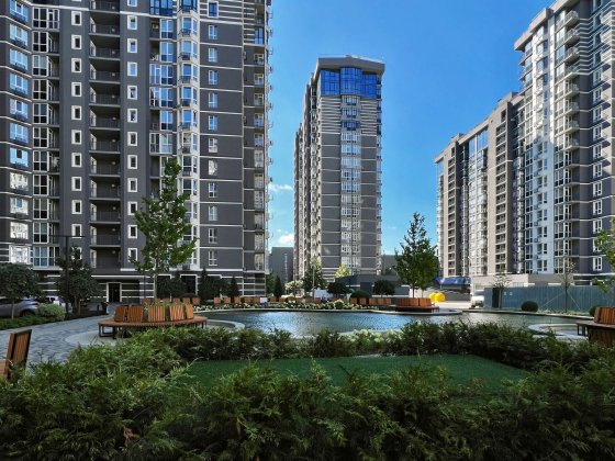 1кім . Квартира ЖК Гранд Бурже. Готовий будинок Буча