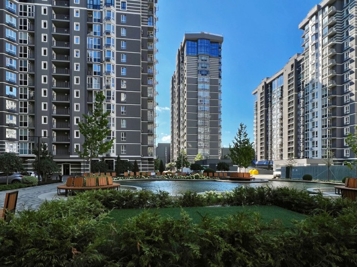 1кім . Квартира ЖК Гранд Бурже. Готовий будинок - фото 1