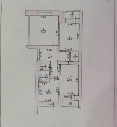 Продаж 3-кімнатної квартири з автономним опаленням - фото 1