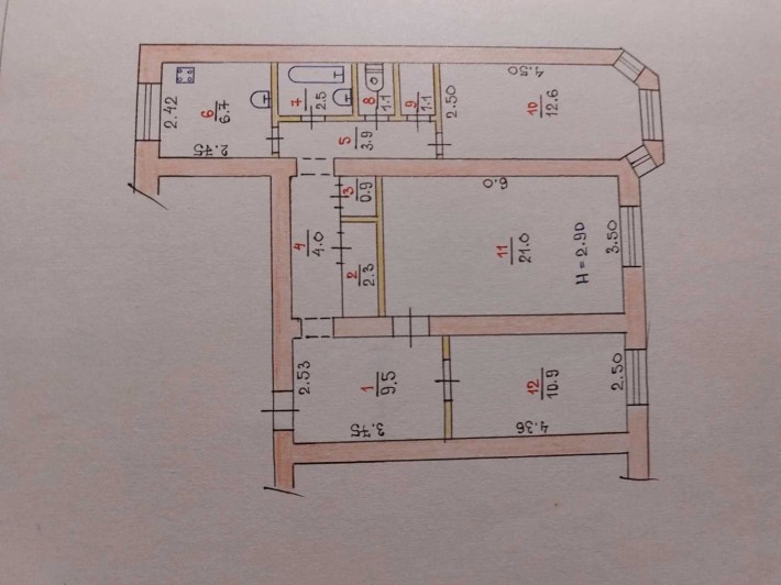 Продам 3 кімнатну квартиру у Кривому Розі Покровський р-н - фото 1