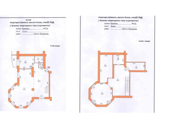 Продається дворівнева квартира в м. Луцьк Луцьк