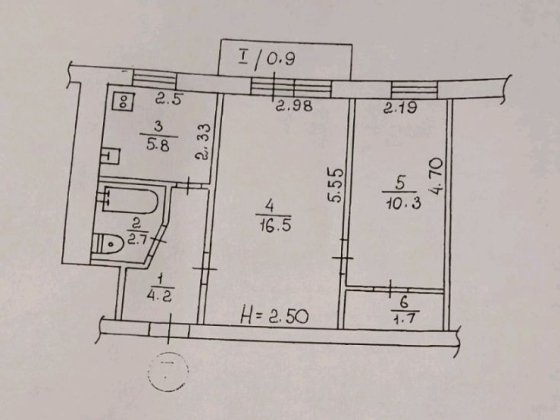 Продам 2-кімнатну квартиру Кривой Рог