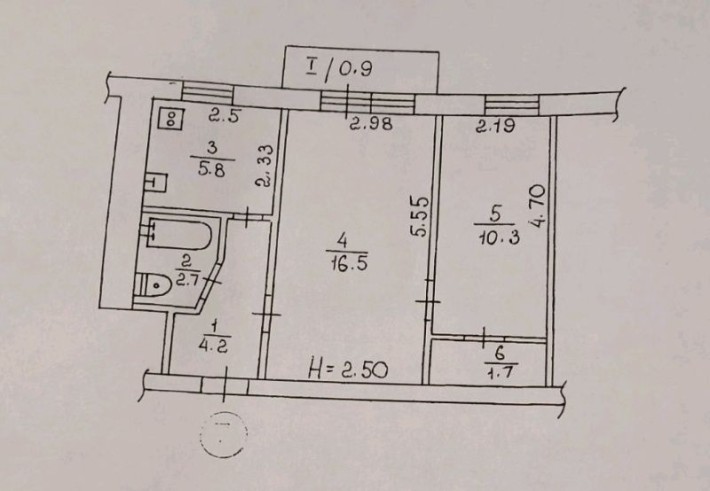Продам 2-кімнатну квартиру - фото 1