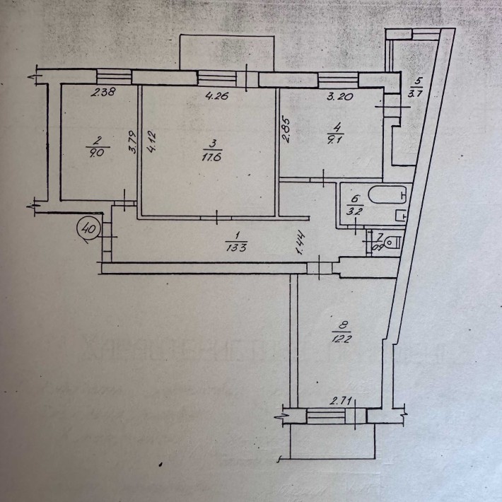 ПРОДАЖ 3 К КВАРТИРИ В РАЙОНI ЧАЙКИ - фото 1