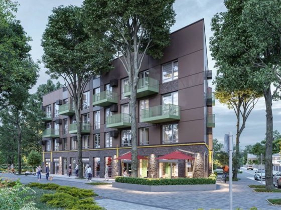 1к квартира в клубному будинку з видом на парк Дубки Ірпінь