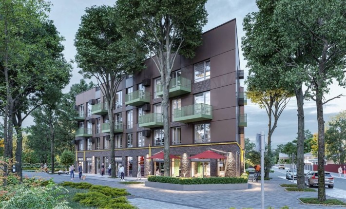 1к квартира в клубному будинку з видом на парк Дубки Ірпінь - фото 1