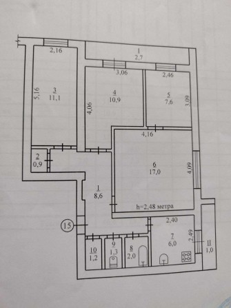 Продається 4-х кім. квартира. Від власника - фото 1