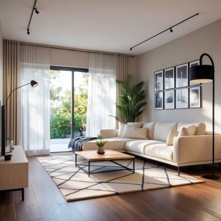 1к-квартира в Новому ЖК 43м2.Будинок з підземним паркінгом та Террасою - фото 1