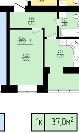 1 кімнатна квартира.місто Рівне. Святкова пропозиція  від забудовника - фото 1