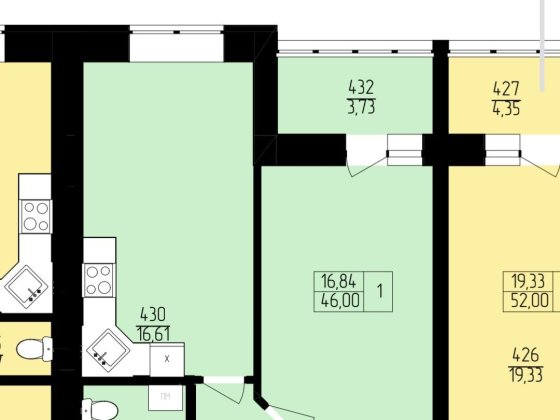 Однокімнатна квартира в новобудові м.Рівне без посередників. При купівлі 2х квартир  одночасно діє з Ровно