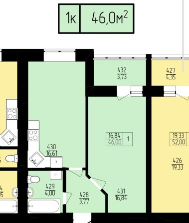 Однокімнатна квартира в новобудові м.Рівне без посередників. При купівлі 2х квартир  одночасно діє з - фото 1