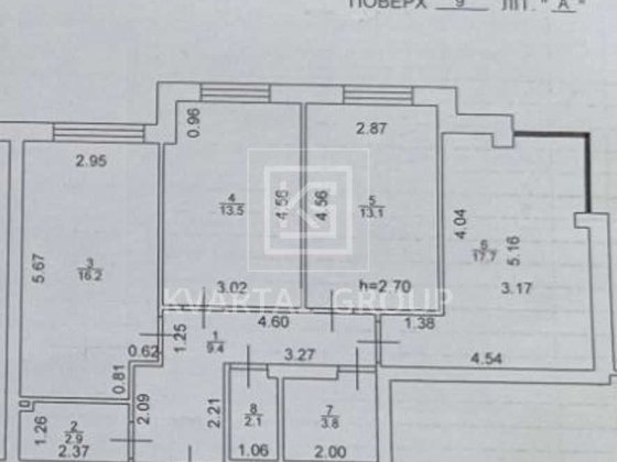 Трьохкімнатна квартира в Центральному-2, МІНІМАЛЬНЕ ОФОРМЛЕННЯ Ирпень