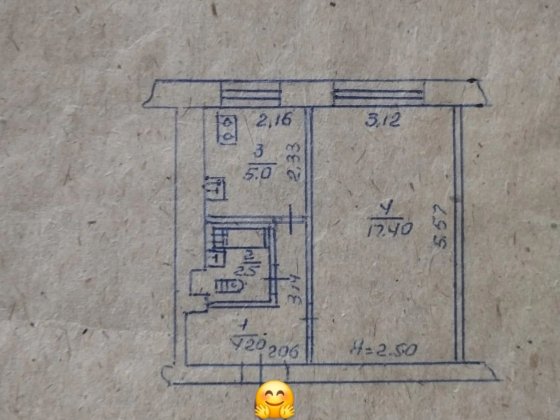 Продаж однокімнокімнатної на Хворостянки (колишня Праці) Суми