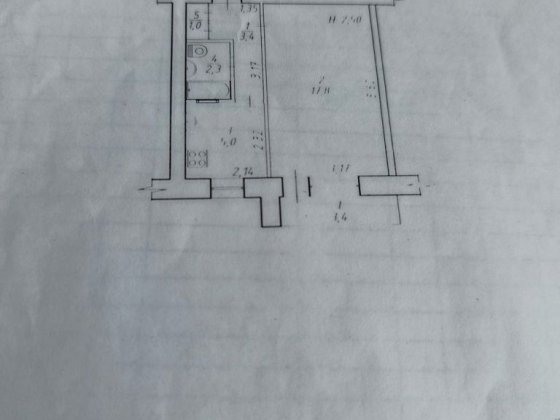 Продам однокомнатную квартиру в центре города Суми