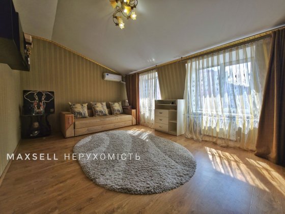 Продам велику 1-кімнатну квартиру 51,6 м² в новобудові з А/О Сумы