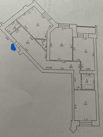 Продам 3-кімнатну квартиру в новобудові, Левада - фото 1