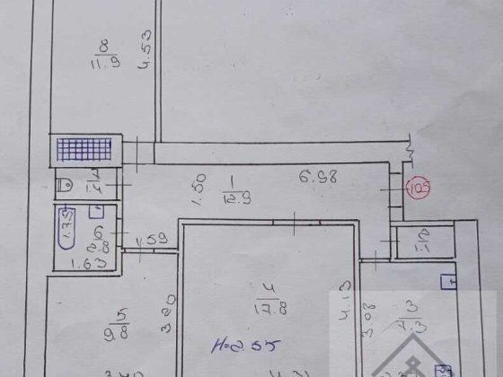 Продаж 3-х кімнатної квартири по Державним програмах. Полтава