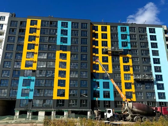 1-кімнатна квартира в новобудові, 46 м², з індивідуальним опаленням Чернигов