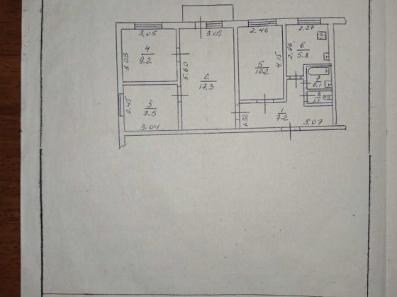 Продаж 4-х кімнатної квартири м. Черкаси Черкаси