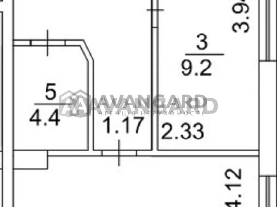 Продаж 2 кімн. (планування роздільне) 57,6 кв.м. ЖК Лондон Парк Київ