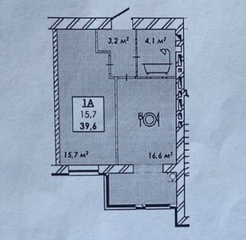 Продаж 1-кімнатної квартири в ЖК «Рідний дім» (від власника) - фото 1
