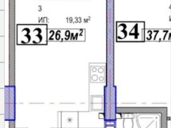 22865 $ Продається квартира студія в Дарницькому районі Києва