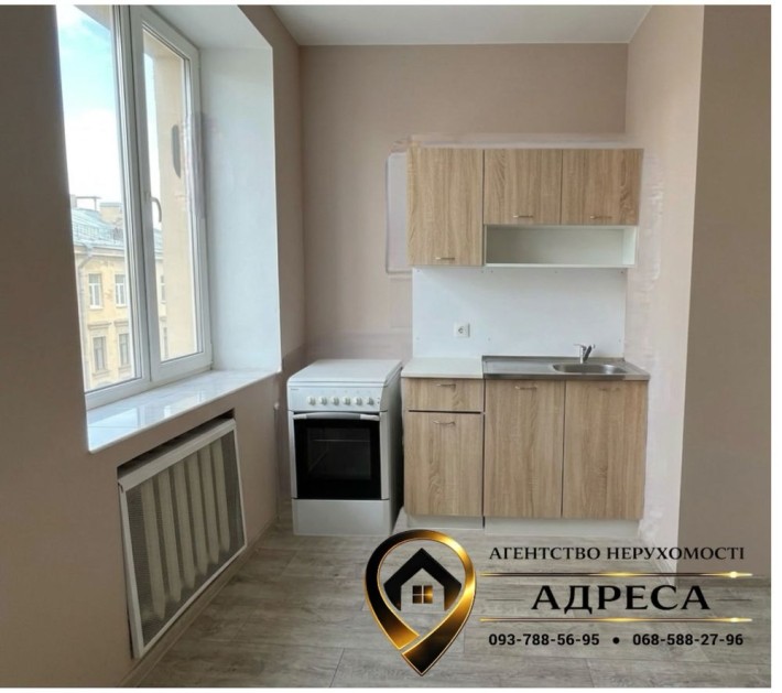 Продаається  1 кім. квартира  в рійоні ЖД вокзалу. Можно по програмам. - фото 1