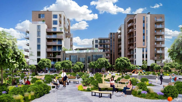 Продаж  квартири в житловому містечку біля парку Боздош - фото 1