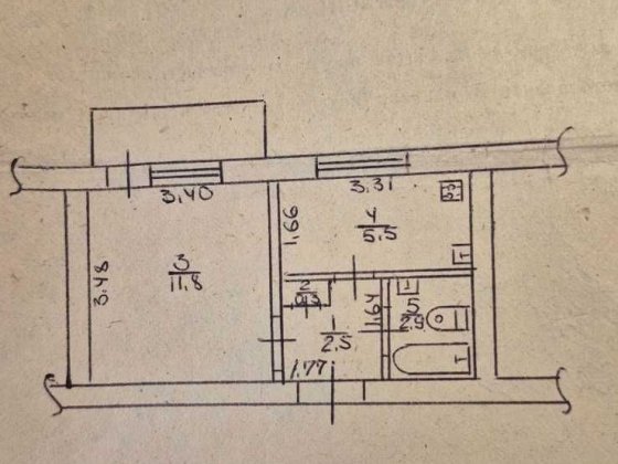 Продам 1- кімн. кв. по вул. Солом'янська, р-н "Депот" Черкассы