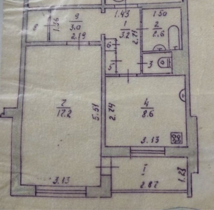 1-ка 1/9 ЧН  р-н  Епіцентру - фото 1