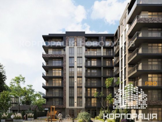 Продаж 2-кімнатної квартири, 52.09 м2, новий ЖК в р-ні Проспекту Свободи Ужгород