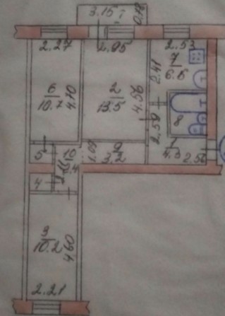 ПРОДАЖ 3-кімнатна ЦЕНТР - фото 1