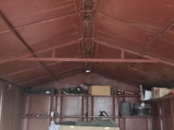 Гараж металевий каркас Тернополь