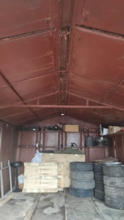 Гараж металевий каркас - фото 1