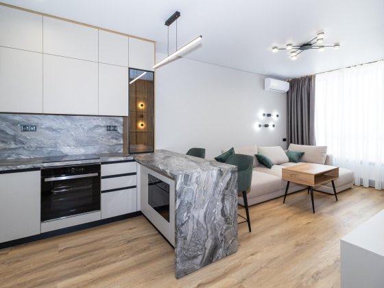 БЕЗ% Продам якісну 1к квартира ЖК Варшавський + Виноградар Retovile