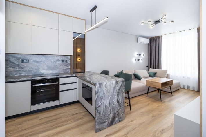 БЕЗ% Продам якісну 1к квартира ЖК Варшавський + Виноградар Retovile - фото 1