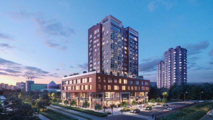 Obolon Plaza | Пентхаус 218 м² | Видова тераса. пр. Оболонський 6А - фото 1